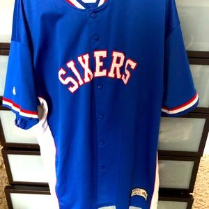 Sixers baseball jersey xxl
